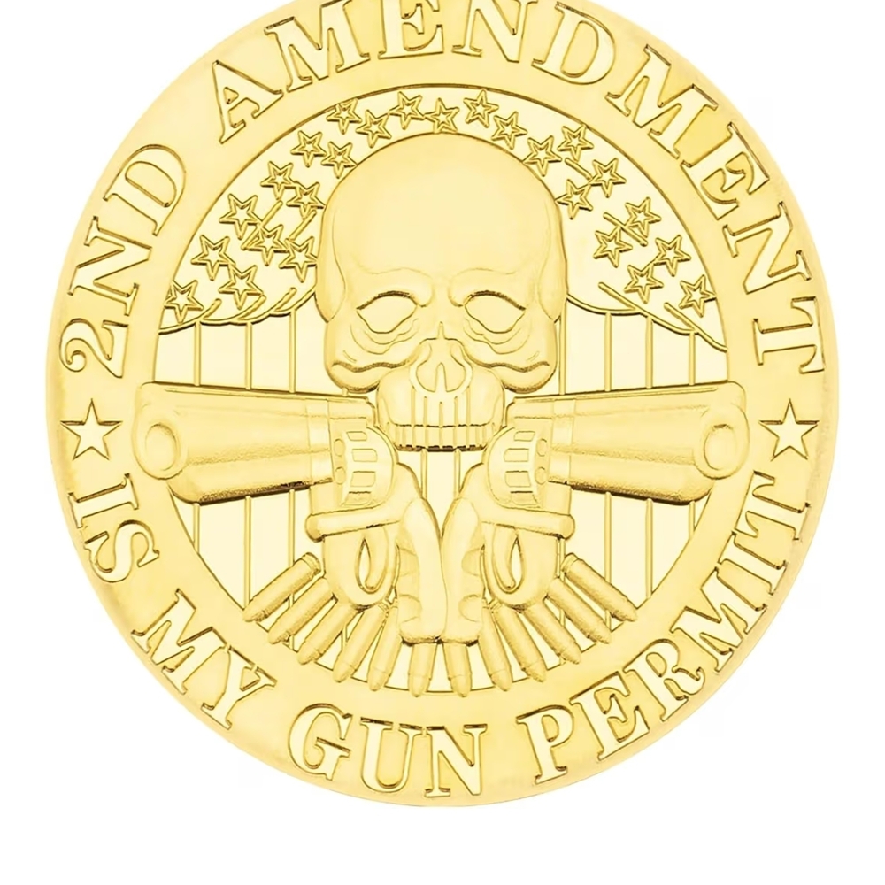 Gold 2nd Amendment Coin